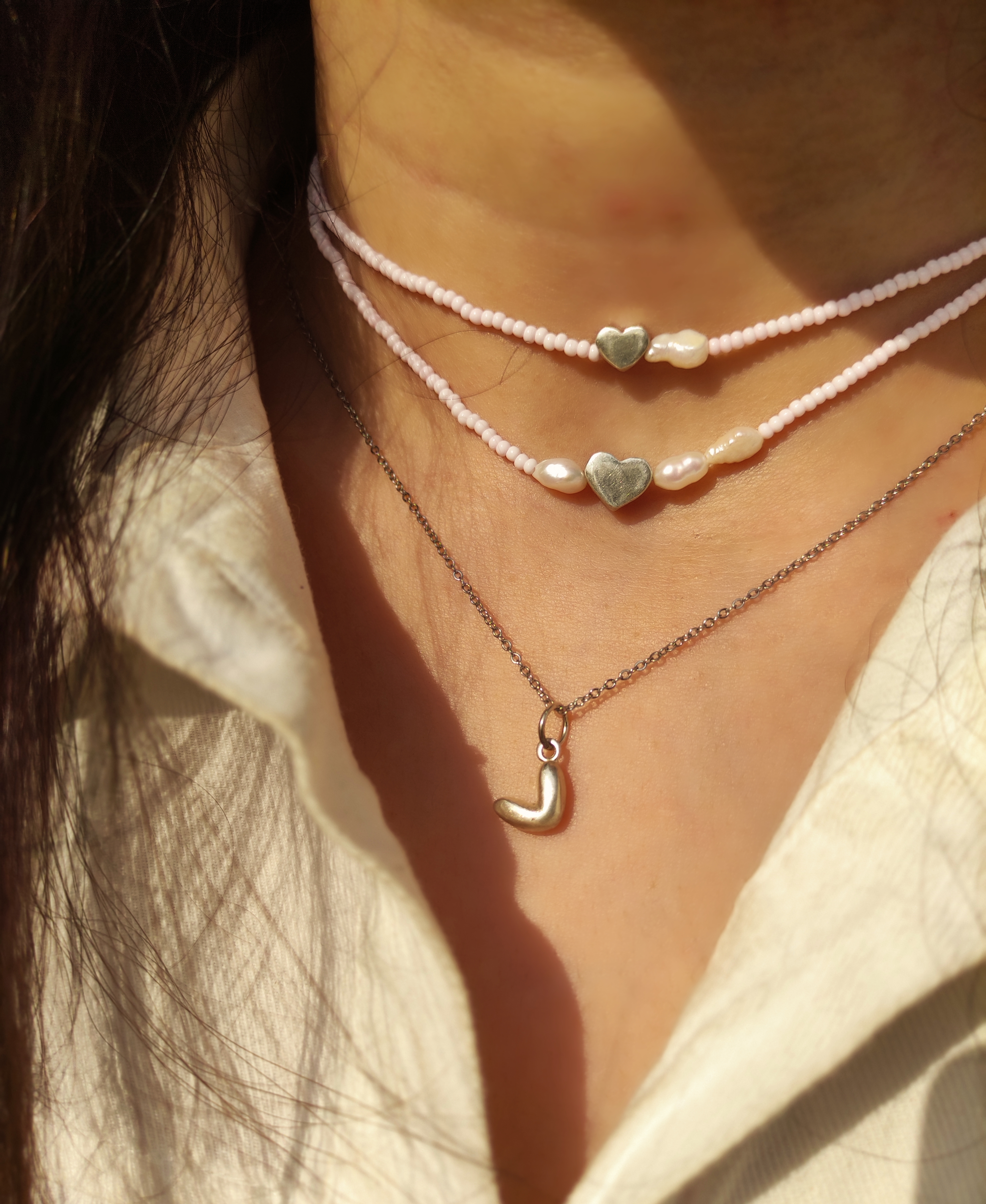 گردنبند نقره قلب